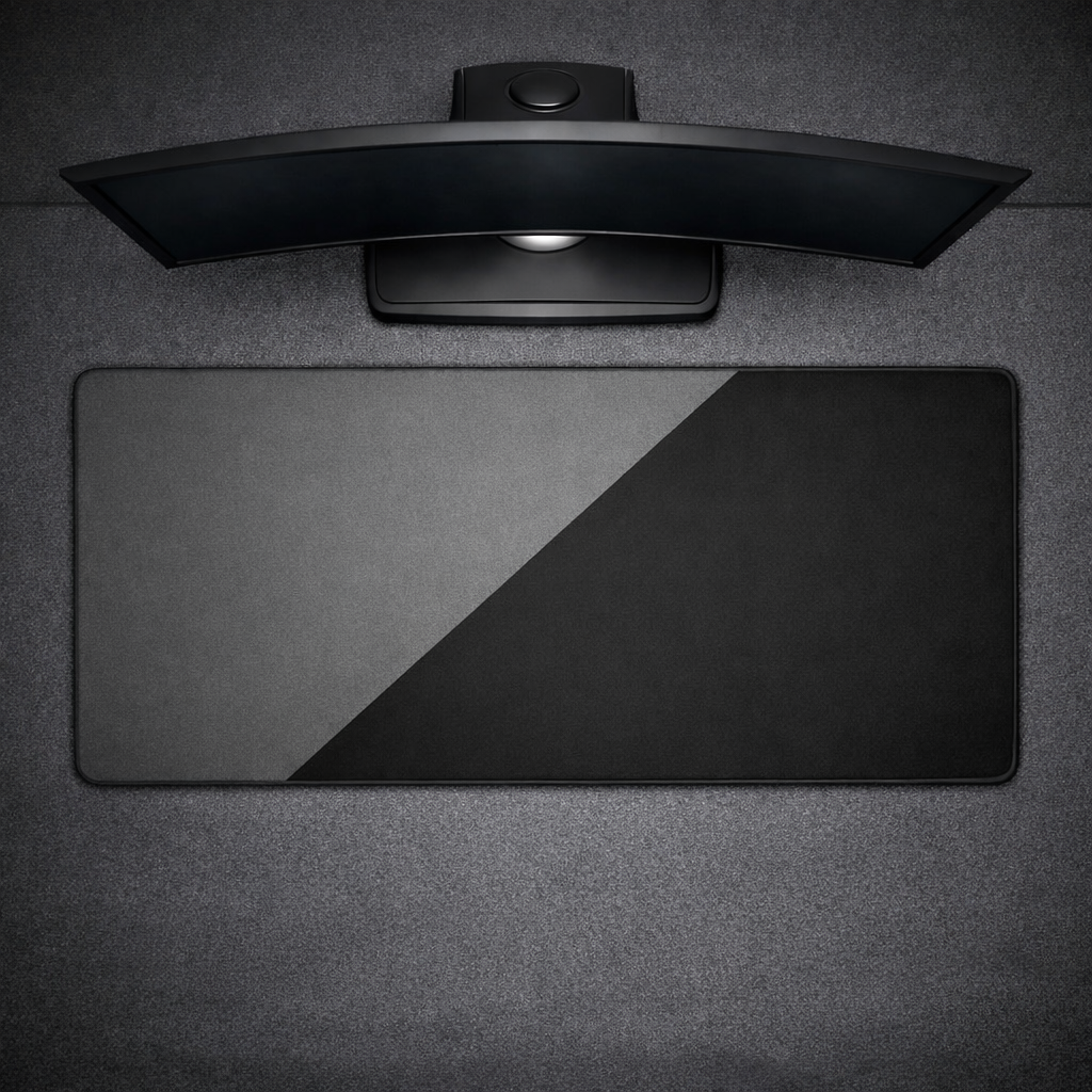 Tapis XL Classique – Tapis de souris XXL élégant et durable Azerty RGB